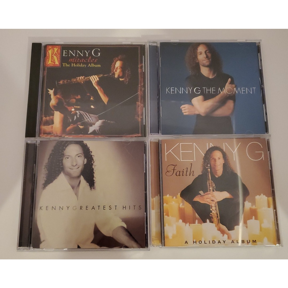 Kenny G 4 CD Bundle lot holiday greatest hits
